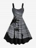 Coconut Tree Spiral Galaxy Print Plus Size Matching Hawaii Beach Outfit For Couples -  