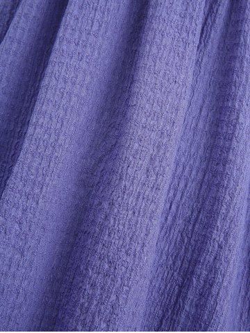 Plus Size Floral Applique Textured Pockets Crisscross Strappy Solid Cami Top