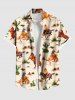 Cactus Horse Knight Print Plus Size Matching Hawaii Beach Outfit For Couples -  