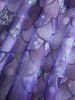 Plus Size Mermaid Print Lace Up Ruched Lattice Crisscross Straps Boyleg Tankini Swimsuit -  