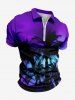 Coconut Tree Ombre Sky Print Plus Size Matching Hawaii Beach Outfit For Couples -  