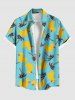 Coconut Tree Ducks Print Plus Size Matching Hawaii Beach Outfit For Couples -  