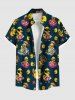 Ducks Swimming Ring Starfish Sun Print Plus Size Matching Hawaii Beach Outfit For Couples -  