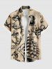 Ship Mermaid Octopus Anchor Cruise Print Plus Size Matching Beach Outfit For Couples -  