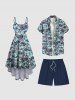 Plus Size Solid Color Drawstring Pockets Beach Shorts For Men -  