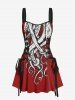 Octopus Print Matching Beach Outfit For Couples -  