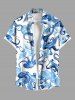 Octopus Shell Starfish Conch Cruise Print Plus Size Matching Outfit For Couples -  
