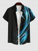 Galaxy Glitter Light Beam 3D Print Plus Size Matching Hawaii Beach Outfit For Couples -  