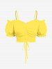 Tropical Leaf Flowers Print Plus Size Matching Hawaii Beach Outfit For Couples -  
