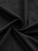 Plus Size Ruched Heart Buckle Ruffles Cold Shoulder Floral Lace Flare Sleeves Dress -  