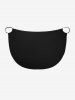 Couverture de plage convertible solide grande taille - Noir XXS