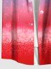 Patriotic American Flag Star Colorblock Print Plus Size Matching Outfit For Couples -  