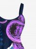 Octopus Cloud Print Plus Size Matching Hawaii Beach Outfit For Couples -  