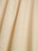 Haut grande taille à épaules dénudées, manches bouffantes, buste froncé, taille élastique, avec bandoulière amovible - Beige L | US 12