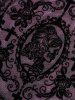 Halloween Costume Gothic Plus Size Lace Up Grommets Cross Girl Print Mesh Crisscross Vintage Dress -  