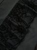 Pantalon évasé grande taille à volants et motif toile d'araignée - Noir 5x | US 30-32