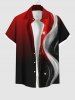 Galaxy Light Beam Colorblock Curve Glitter 3D Print Plus Size Matching Hawaii Beach Outfit For Couples -  