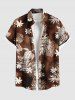 Flower Turtle Tie Dye Ombre Print Shirt Swimsuit Shorts Plus Size Matching Hawaii Beach Outfit -  
