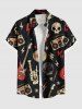 Halloween Skull Guitar Radio Print Rock and Roll Matching Outfit For Couples -  