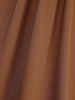 Plus Size Solid Ruched A Line Cami Dress and Lapel Collar Button Long Sleeve Coat Set -  