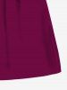 Plus Size Solid Hawaii Drawstring Beach Shorts For Men -  