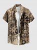 Travel Sea Nautical Compass Cruise Print Plus Size Matching Beach Outfit For Couples -  