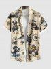 Duck Pirate Anchor Ship Rudder Print Plus Size Matching Hawaii Beach Outfit For Couples -  