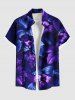 Hibiscus Flowers Leaf Tropical Print Plus Size Matching Hawaii Beach Outfit For Couples -  