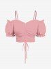 Hibiscus Flower Tropical Leaf Print Plus Size Matching Hawaii Beach Outfit For Couples -  