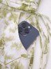 Plus Size Tie Dye Flowers Leaf Print Ruched Cinched Pockets Milkmaid Dress -  