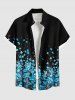 Flowers Print Plus Size Matching Hawaii Beach Outfit For Couples -  