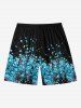 Flowers Print Plus Size Matching Hawaii Beach Outfit For Couples -  