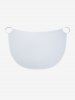 Robe cache-cœur de plage unie grande taille - Blanc 6X
