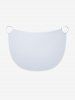Robe cache-cœur de plage unie grande taille - Blanc 6X