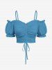 Flowers Leaf Tropical Print Plus Size Matching Hawaii Beach Outfit For Couples -  