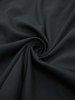 Robe de soirée trapèze à volants et à paillettes en dentelle florale dorée grande taille - Noir 2X | US 18-20