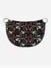 Plus Size Guitar Letters Print Hawaii Rock and Roll Convertible Beach Cover Up -  