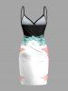 Flamingo Sea Print Plus Size Matching Hawaii Beach Outfit For Couples -  