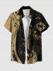 Music Symbol Star Two Tone Lip Print Plus Size Matching Hawaii Beach Outfit For Couples -  