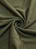 Plus Size Ruffles Grommets Lace Up Halter Square Neck Dress -  