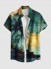 Coconut Tree Sea Map Print Plus Size Matching Hawaii Beach Outfit For Couples -  