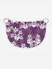 Plus Size Ombre Flower Print Hawaii Convertible Beach Cover Up -  