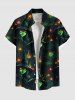 Halloween Wizard Pumpkin Print Matching Outfit For Couples -  