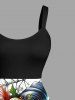 Halloween Wizard Pumpkin Spider Web Print Plus Size Matching Outfit For Couples -  