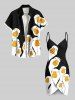 Plus Size Cute Goose Print Hawaii Convertible Beach Cover Up -  
