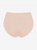 Maillot de bain tankini dos nu à carreaux et imprimé tête de mort, style gothique, grandes tailles et courbes. - orange clair 2X