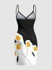 Cute Goose Print Plus Size Matching Hawaii Beach Outfit For Couples -  