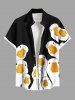 Cute Goose Print Plus Size Matching Hawaii Beach Outfit For Couples -  