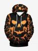 Halloween Skull Spider Web Print Plus Size Matching Outfit For Couples -  