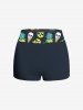 Skull Ice Cream Pineapple Avocado Print Shirt Swimsuit Plus Size Matching Hawaii Beach Outfit For Couples -  